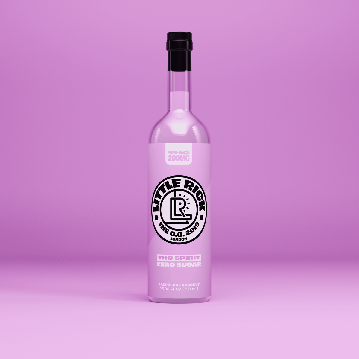 Raspberry Coconut 200MG THC Spirit