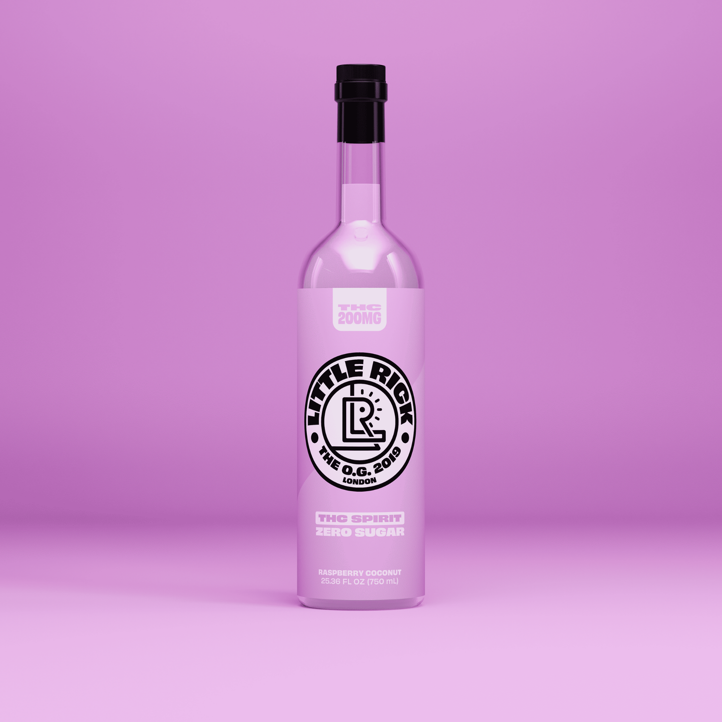 Raspberry Coconut 200MG THC Spirit