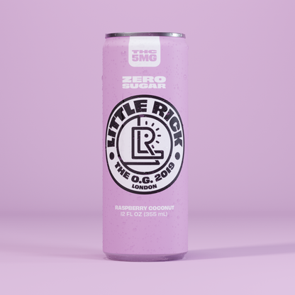 Raspberry Coconut - 5mg THC Drink