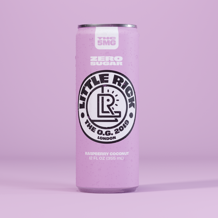 Raspberry Coconut 5mg THC Drink