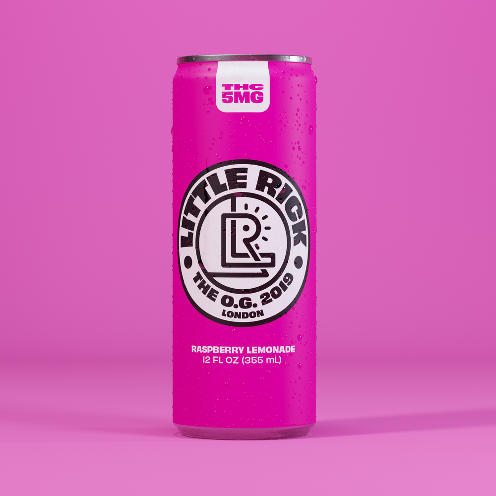 Raspberry Lemonade - 5mg THC (4-Pack)