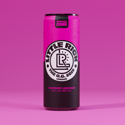 Raspberry Lemonade - 25mg THC Drink
