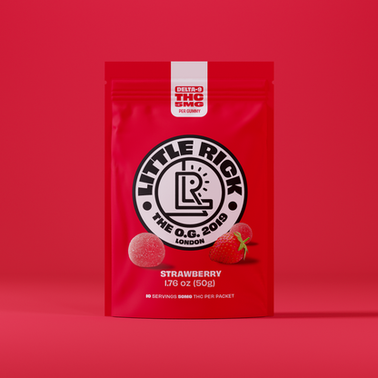 Strawberry - Rapid Onset 5mg Delta-9 THC Gummies