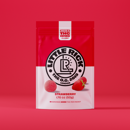 Strawberry - Rapid Onset 10mg Delta-9 THC Gummies