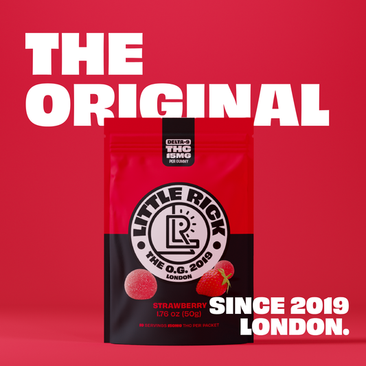 Strawberry - Rapid Onset 15mg Delta-9 THC Gummies