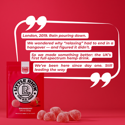 Strawberry - Rapid Onset 5mg Delta-9 THC Gummies