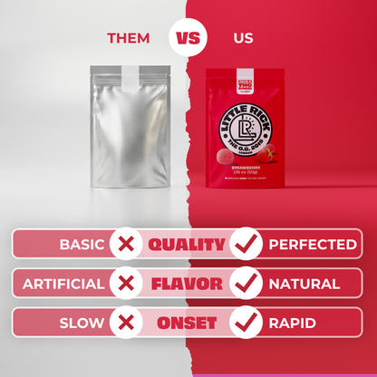 Strawberry - Rapid Onset 5mg Delta-9 THC Gummies
