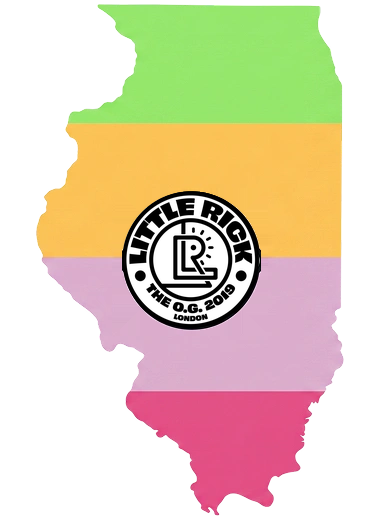 Illinois map