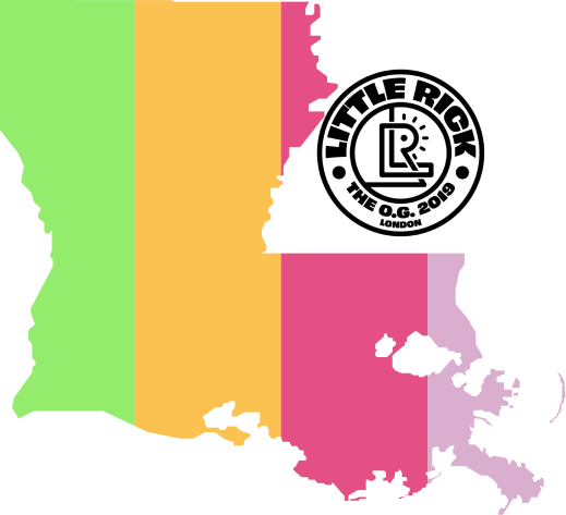 Louisiana map