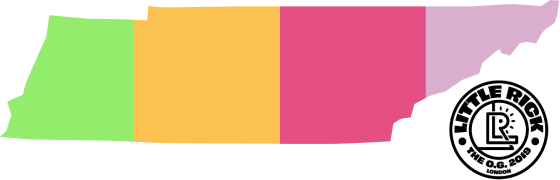 Tennessee map