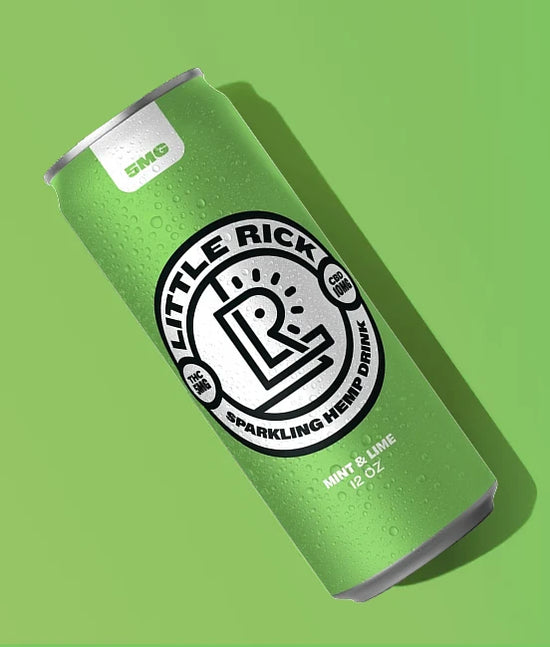 Mint & Lime 5mg THC Seltzer from Little Rick.