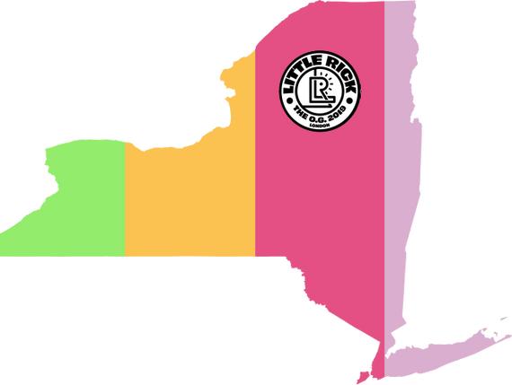 New York map