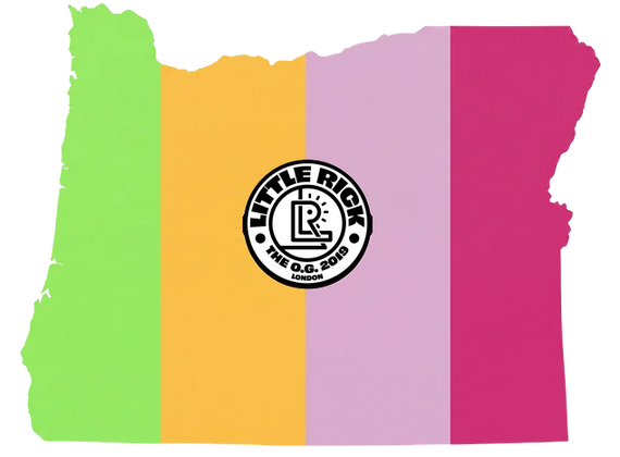 Oregon map