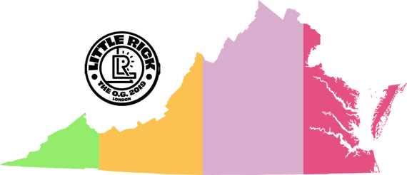 Virginia map